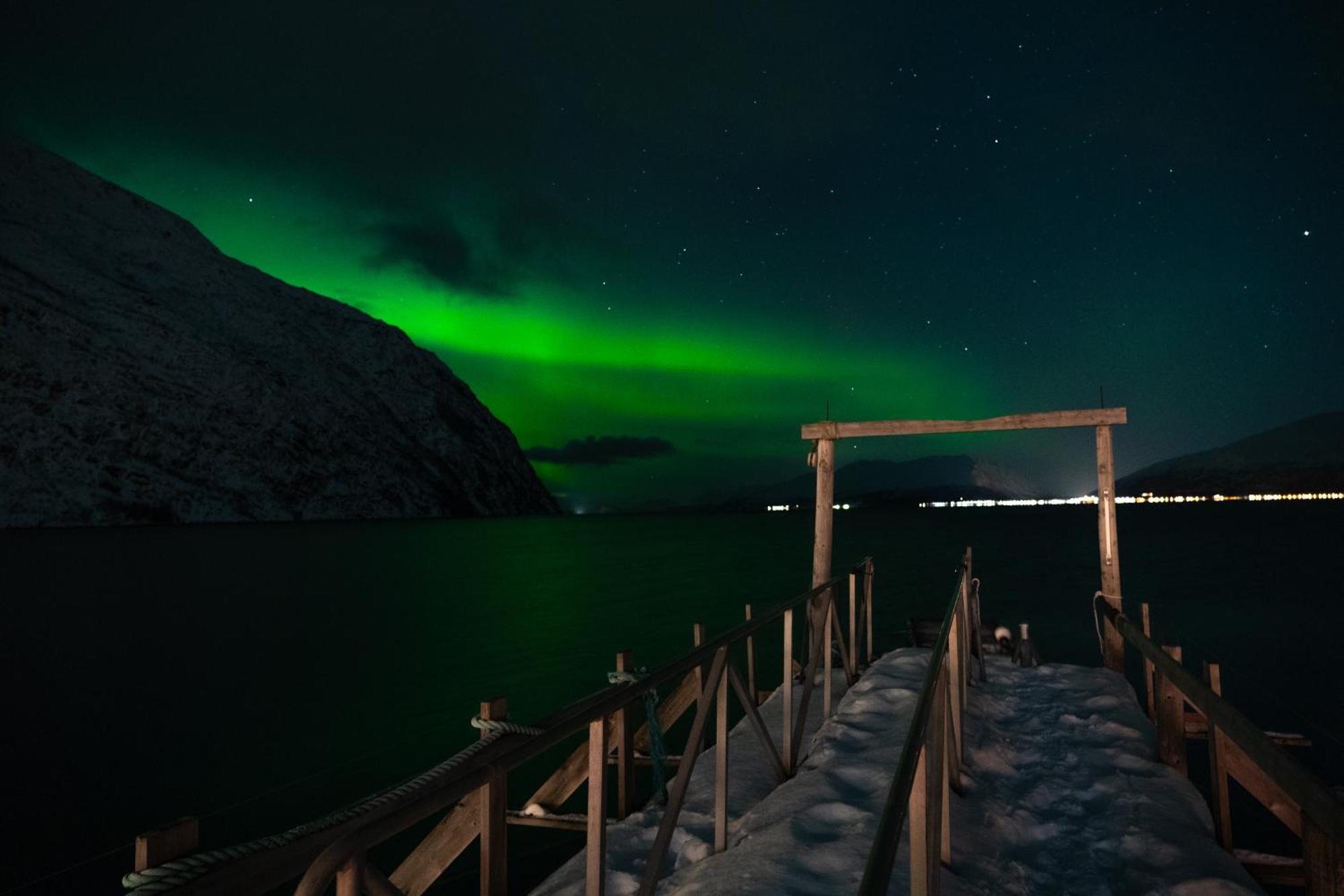 Villa Lyngen Aurora House Koppangen Exterior foto